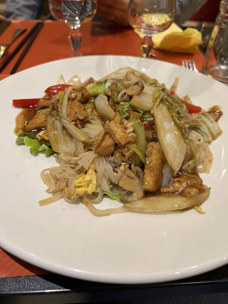 Tofu Mariné Et Légumes